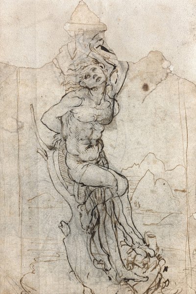 El martirio de San Sebastián de Leonardo da Vinci