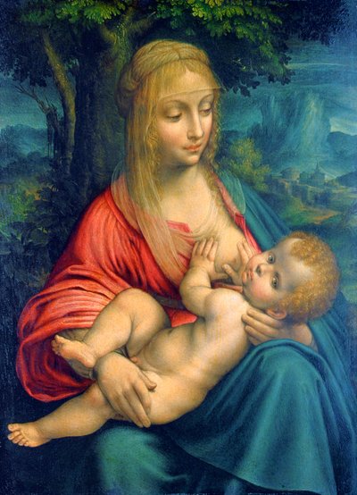 La Virgen y el Niño de Leonardo da Vinci