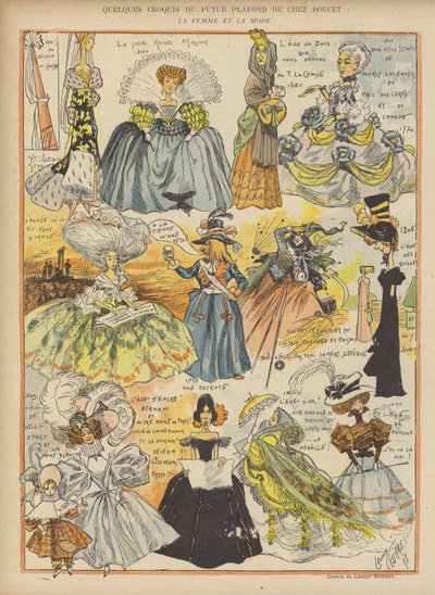 Ilustración para Le Rire de Leonce Burret