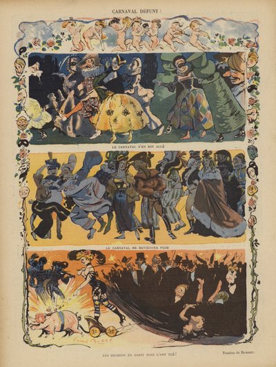 Ilustración para Le Rire de Leonce Burret