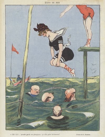 Ilustración para Le Rire de Leonce Burret