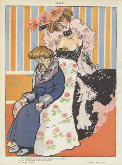 Ilustración para Le Rire de Leonce Burret