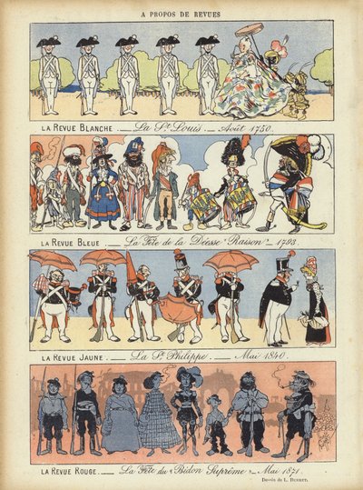 Ilustración para Le Rire de Leonce Burret