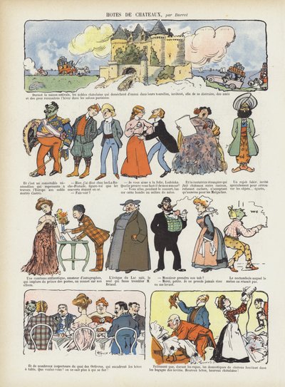Ilustración para Le Rire de Leonce Burret