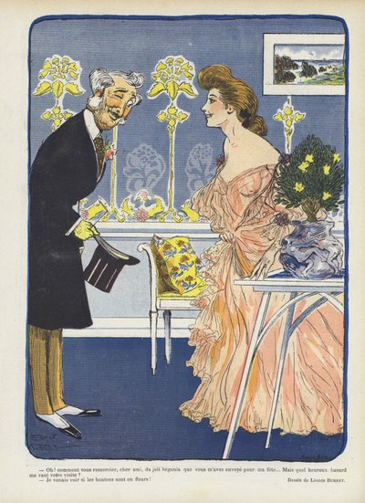 Ilustración para Le Rire de Leonce Burret