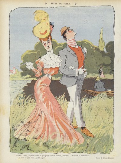 Ilustración para Le Rire de Leonce Burret