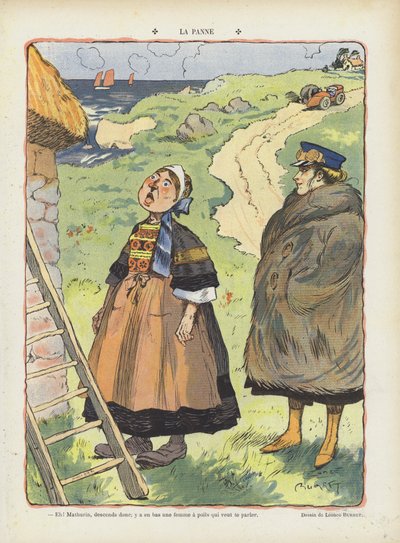 Ilustración para Le Rire de Leonce Burret