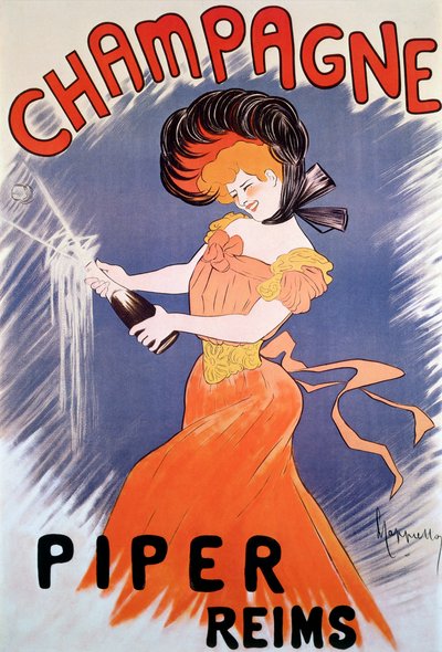 Cartel publicitario para Piper Champagne, siglo XX de Leonetto Cappiello