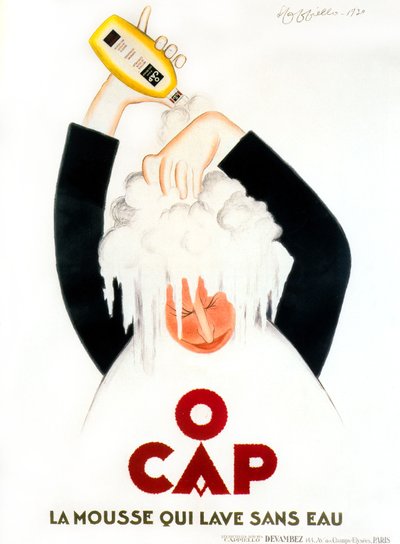 Anuncio de Leonetto Cappiello para el champú O
