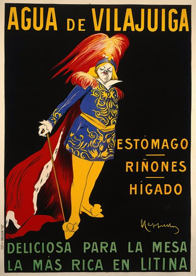 Agua de Vilajuïga, c. 1912 de Leonetto Cappiello