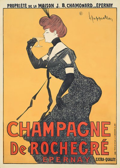 Champagne De Rochegré de Leonetto Cappiello