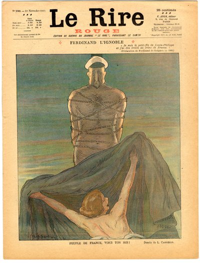 Portada de “La Risa Roja”, Satírico en Colores de Leonetto Cappiello