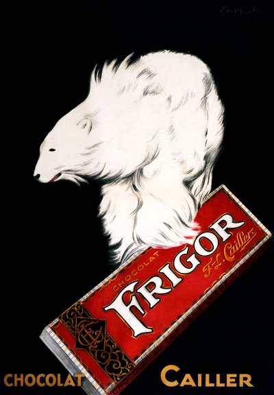 Póster de Chocolate Frigor por Leonetto Cappiello de Leonetto Cappiello