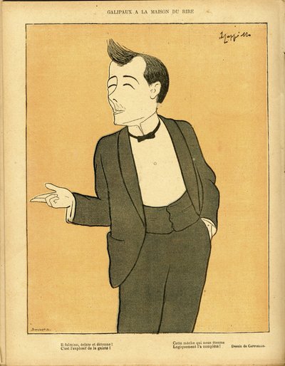 Ilustración de Leonetto Cappiello dit Cappiello (1875-1942) en Le Lire, no. 297 de Leonetto Cappiello