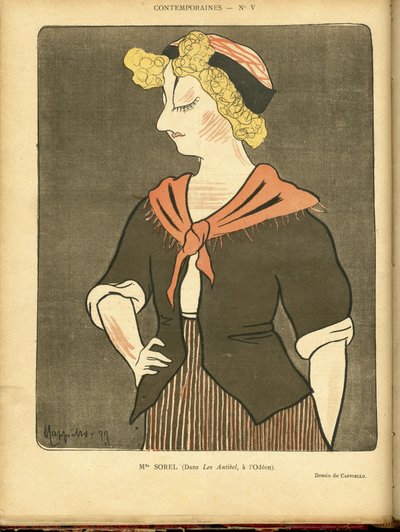 Ilustración de Leonetto Cappiello dit Cappiello (1875-1942) en Le Rire de Leonetto Cappiello