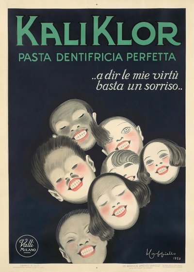 Kali Klor, 1925 de Leonetto Cappiello