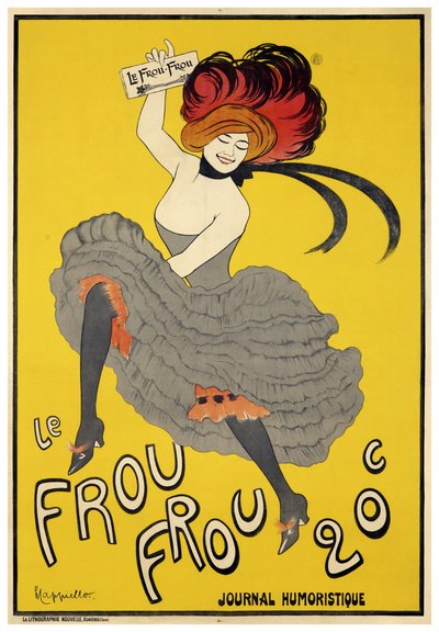 Le Frou-Frou (1899) número inaugural de Leonetto Cappiello