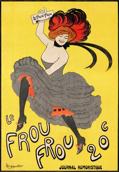 Le Frou Frou, póster de Leonetto Cappiello de Leonetto Cappiello