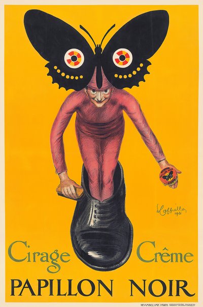 Mariposa negra de Leonetto Cappiello