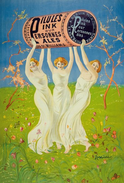 Pilules Pink para Personas Pálidas, 1910 de Leonetto Cappiello