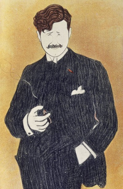 Retrato de Georges Feydeau de Leonetto Cappiello