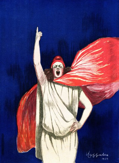 Cartel de "El diario" de Leonetto Cappiello (1875-1942) en 1923 Colección particular de Leonetto Cappiello