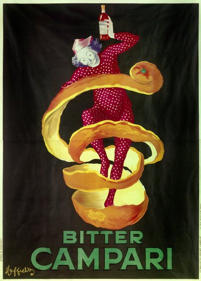 Cartel para el aperitivo Bitter Campari. Ilustración de Leonetto Cappiello (1875-1942) 1921 París, artes decorativas de Leonetto Cappiello