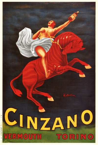 Vermouth Cinzano de Leonetto Cappiello