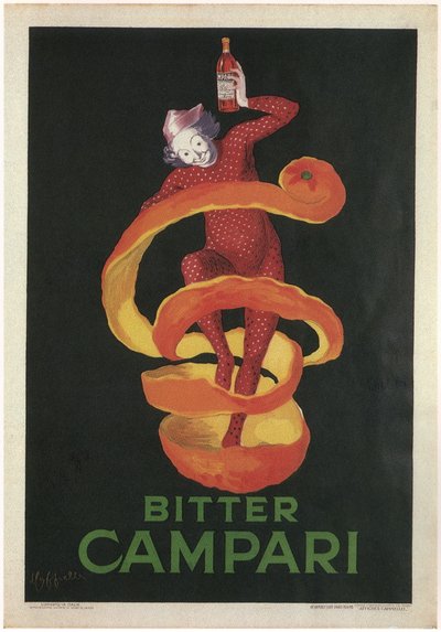 Publicidad de Bitter Campari de Leonetto Cappiello
