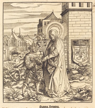 Santa Brígida de Leonhard Beck