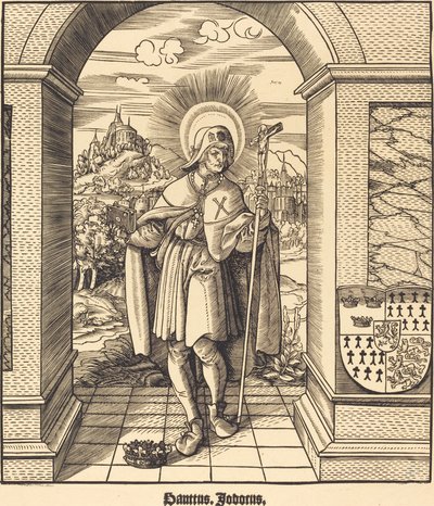 San Jodocus de Leonhard Beck