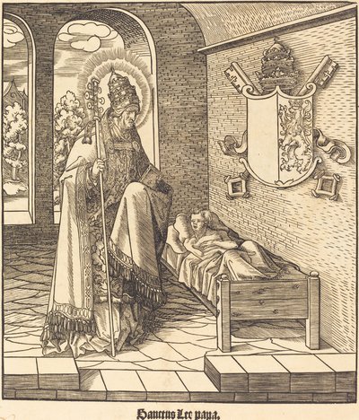 San Leo (Papa León IX) de Leonhard Beck