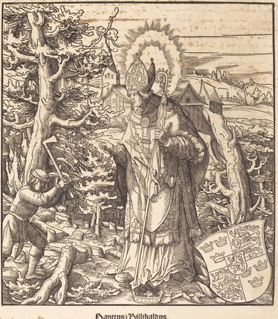San Willibaldus de Leonhard Beck