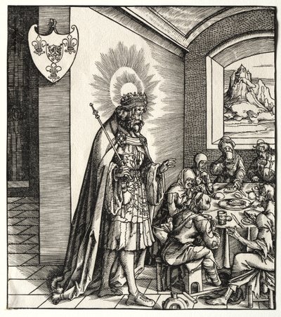 Santos relacionados con la Casa de Habsburgo: Una cuenta general de la ascendencia del Emperador Maximiliano I de Leonhard Beck