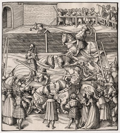 El Arte de Justar y Lanzar, 1513-1518 de Leonhard Beck