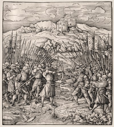La Batalla Contra la Compañía Azul de Leonhard Beck