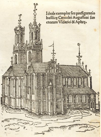 Gloriosorum christi confessorum Uldarici & Symperti de Leonhard Beck and Berno of Reichenau