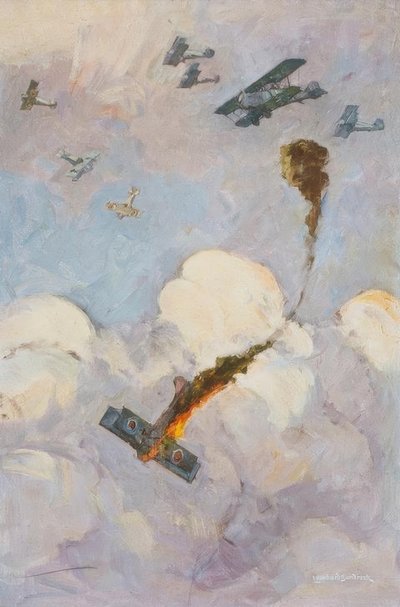 Combate aéreo de Leonhard Sandrock