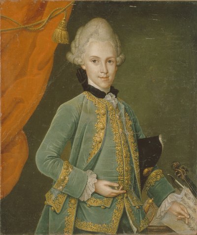 Retrato del Conde Karl Gustav von Simolin 1715-1777 de Leonhard Schorer