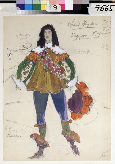 Diseño de vestuario para 