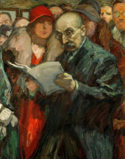 Max Liebermann, presidente de la Academia de las Artes de Berlín de Leonid Osipovic Pasternak