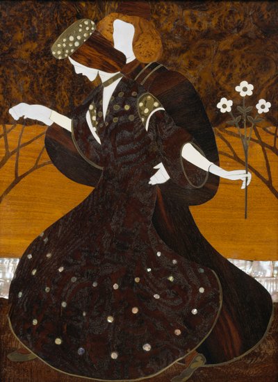Cómoda, ca 1908, por Leopold Bauer, (detalle) de Leopold Bauer