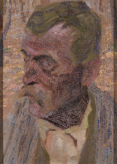 retrato de Leopold Blauensteiner
