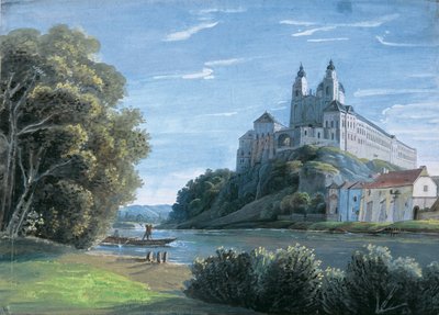 Vista de la Abadía de Melk de Leopold Blonder