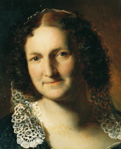 retrato de una dama de Leopold Blonder