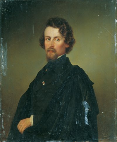 El pintor Joseph Carl Berthold Püttner de Leopold Blonder