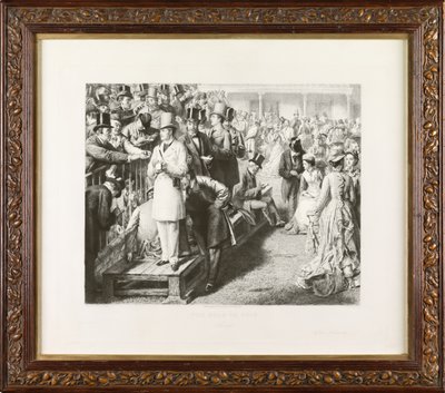 El camino a la ruina: Ascot de Leopold Flameng