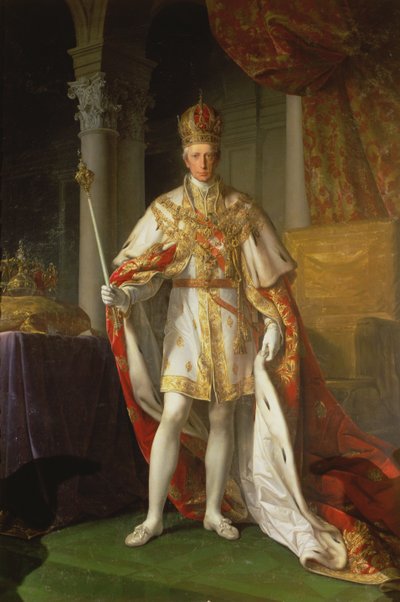 Emperador Francisco II de Austria (1768-1835) de Leopold Kupelwieser