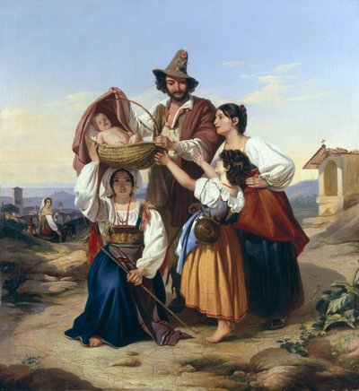 Pastor italiano, 1835 de Leopold Pollak