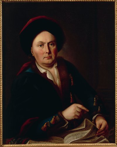 Retrato de Ludwig van Beethoven, Kapellmeister (1712-73), abuelo del compositor Ludwig Beethoven de Leopold Radoux